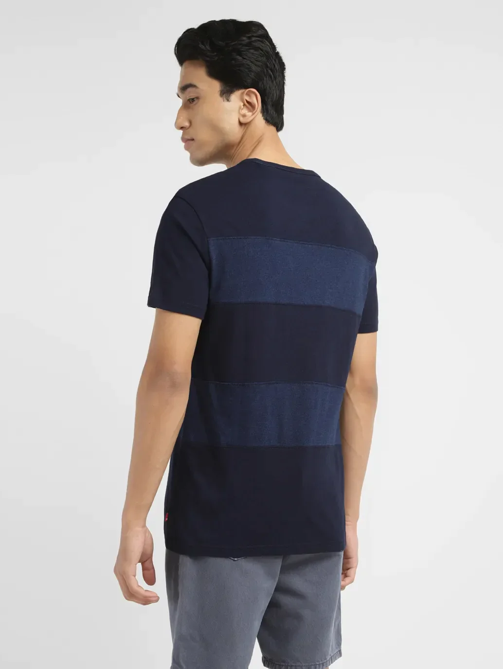 Men's Striped Slim Fit T-shirt - Image 3
