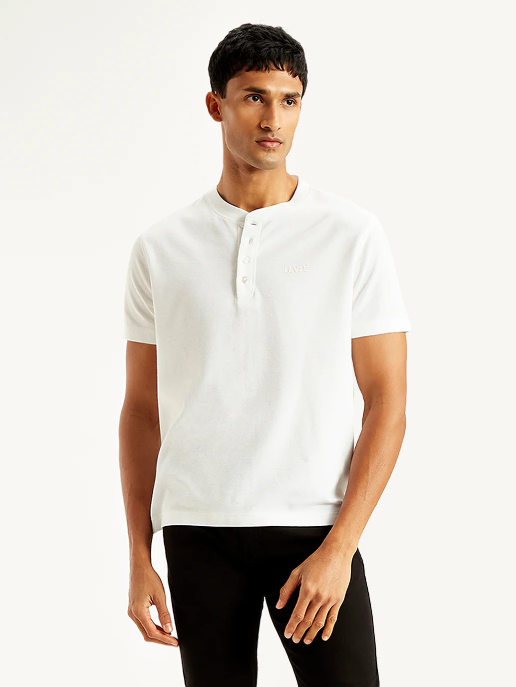 Men's Textured Slim Fit T-Shirt