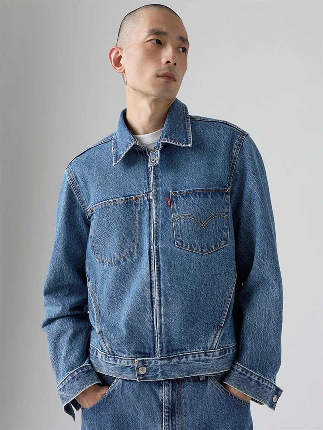 Men's Twist Trucker Jacket - Image 4