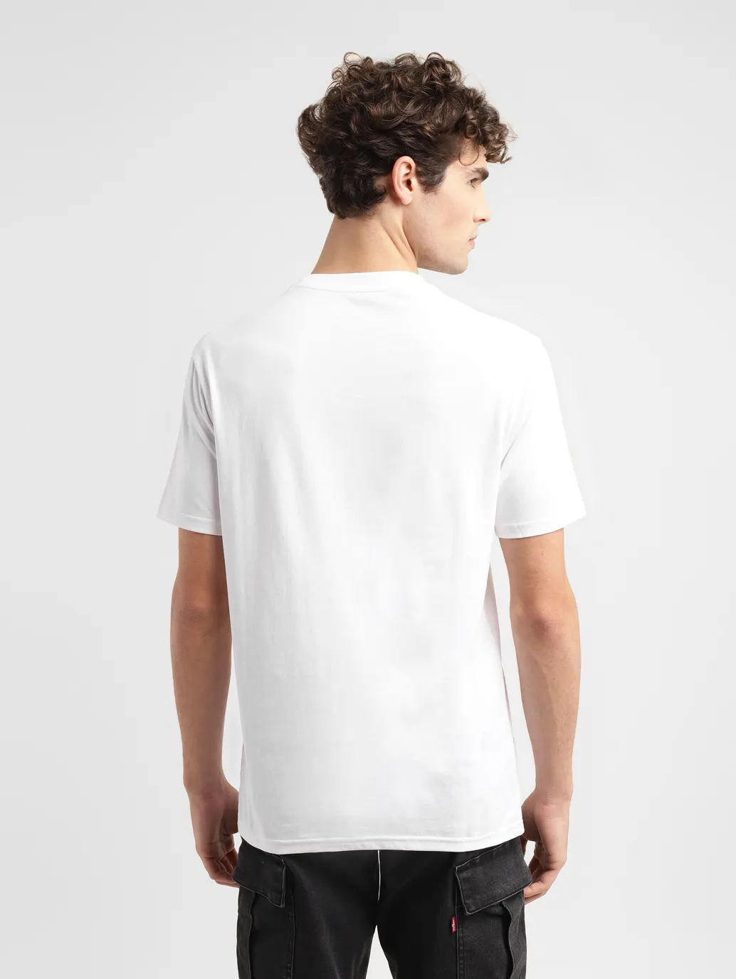 Men's Typographic Print Slim Fit T-shirt - Image 3