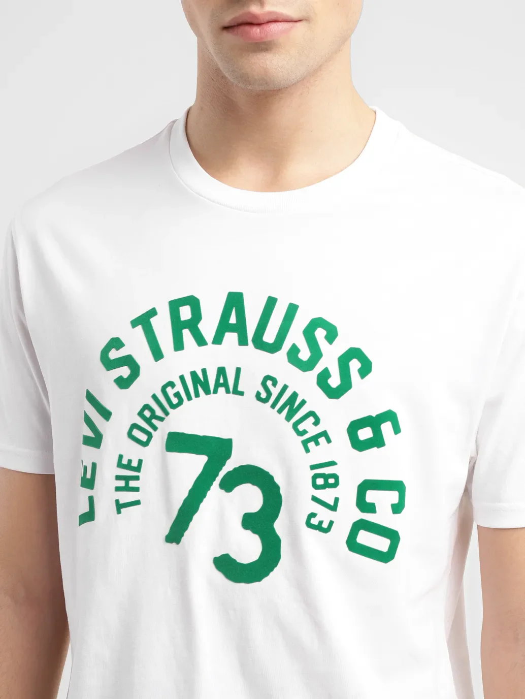 Men's Typographic Print Slim Fit T-shirt - Image 5