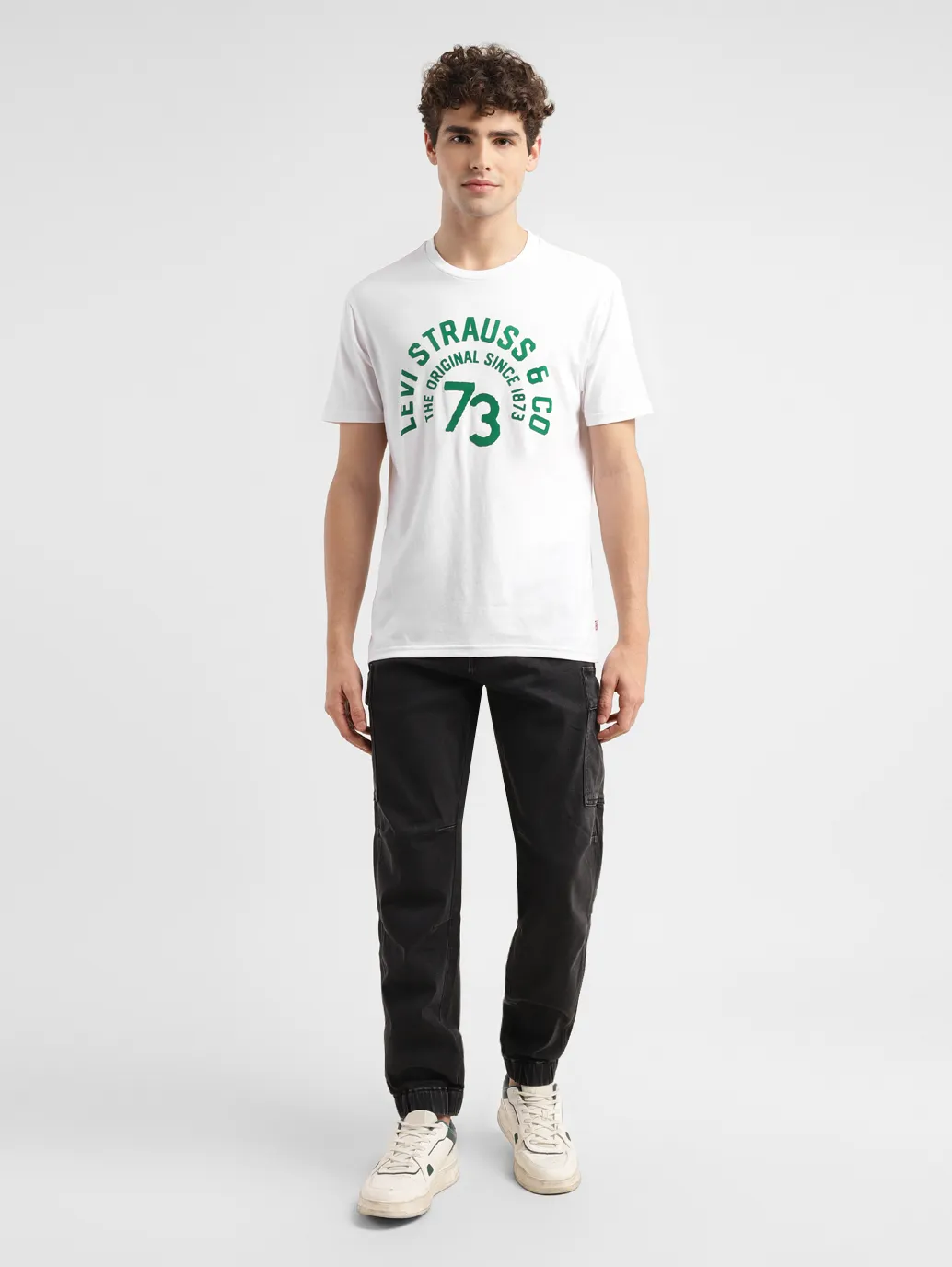 Men's Typographic Print Slim Fit T-shirt - Image 6