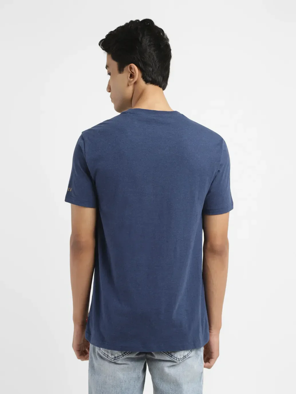 Men's Typographic Print Slim Fit T-shirt - Image 3