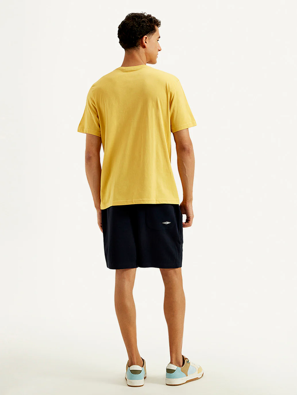 Men's Typography Crew Neck T-shirt - Image 3
