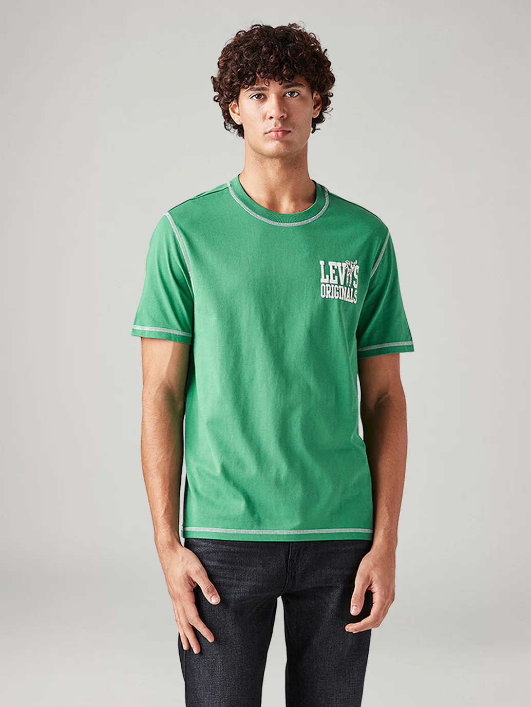 Men's Typography Printed Regular Fit T-Shirt - Image 2