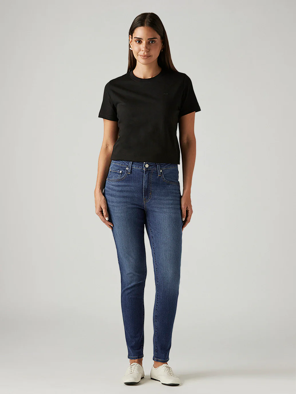 Women's 721 Dark Indigo Skinny Fit High Rise Jeans