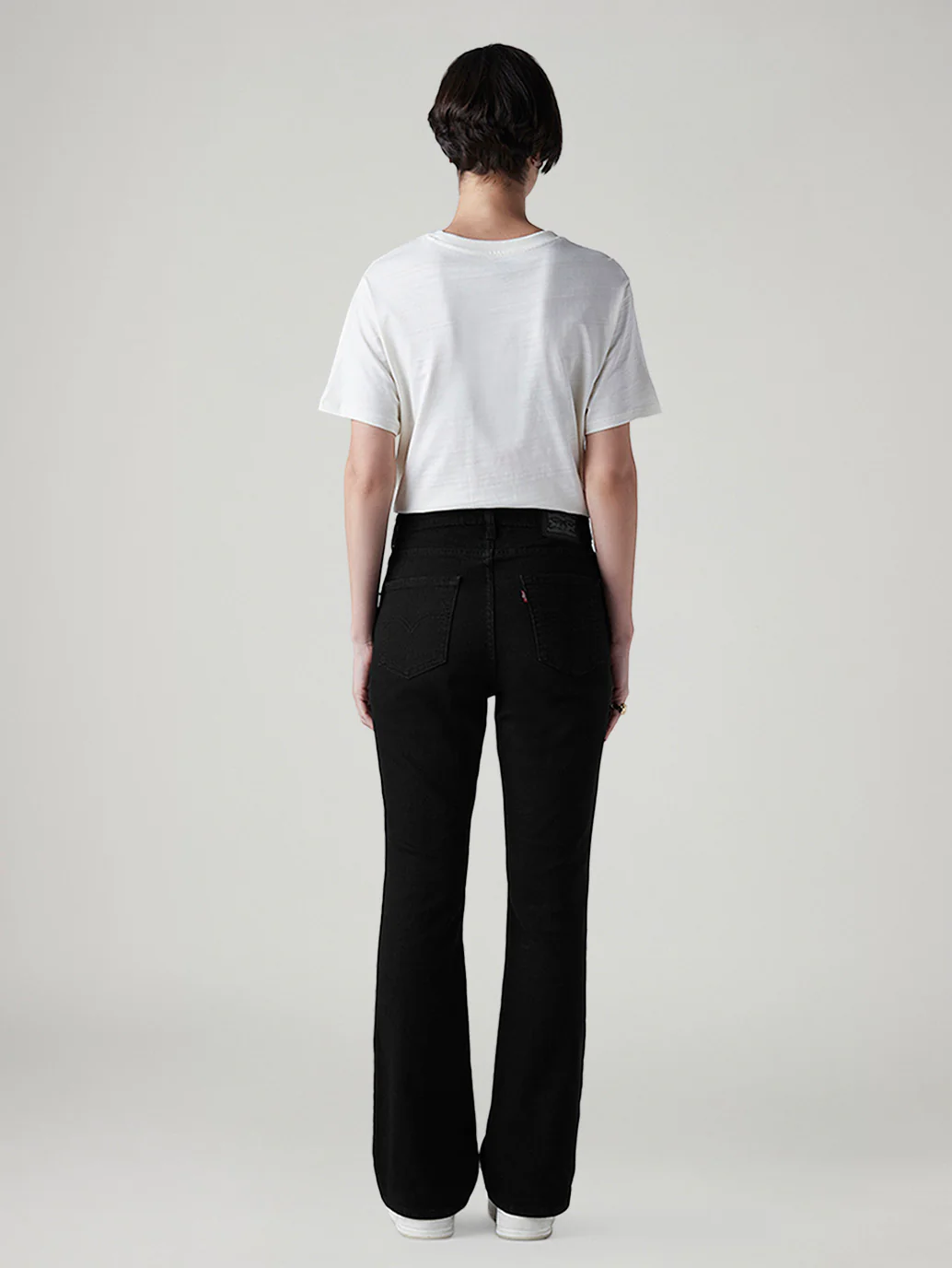 Women's 725 Black Bootcut Fit High Rise Jeans - Image 5