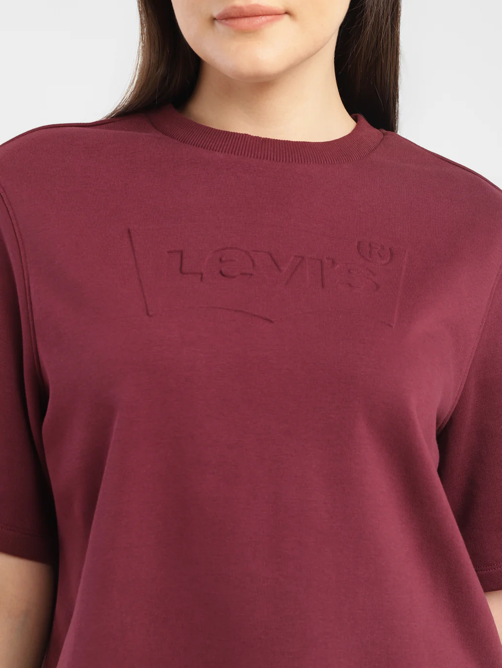 Women's Brand Logo Boxy T-Shirt - Image 6