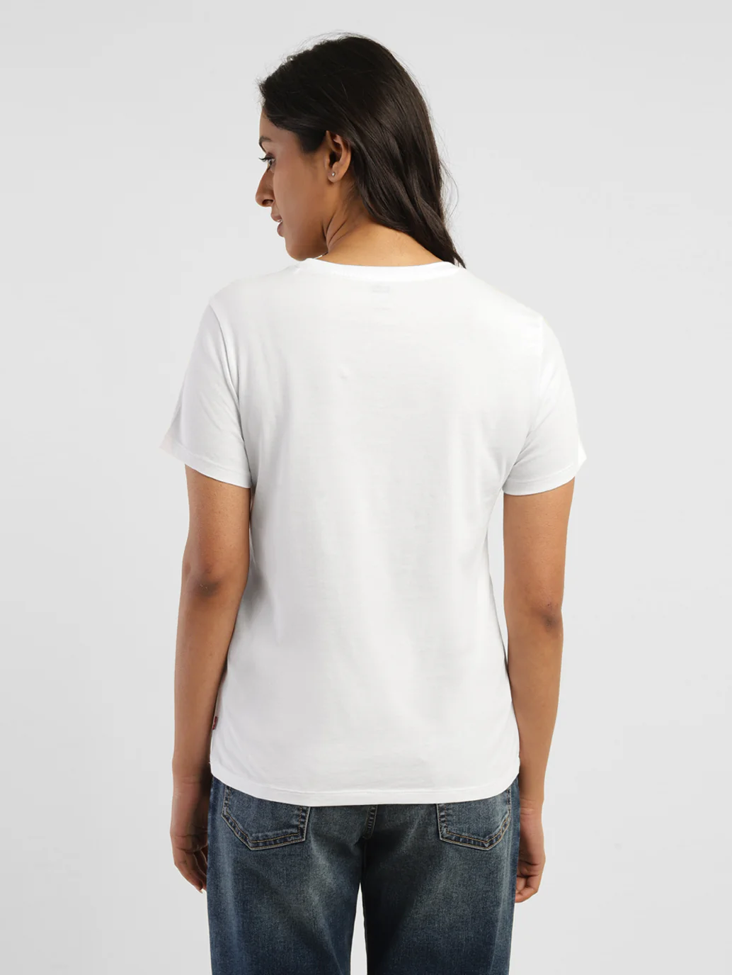 Women's Brand Logo Crew Neck T-shirt - Image 3