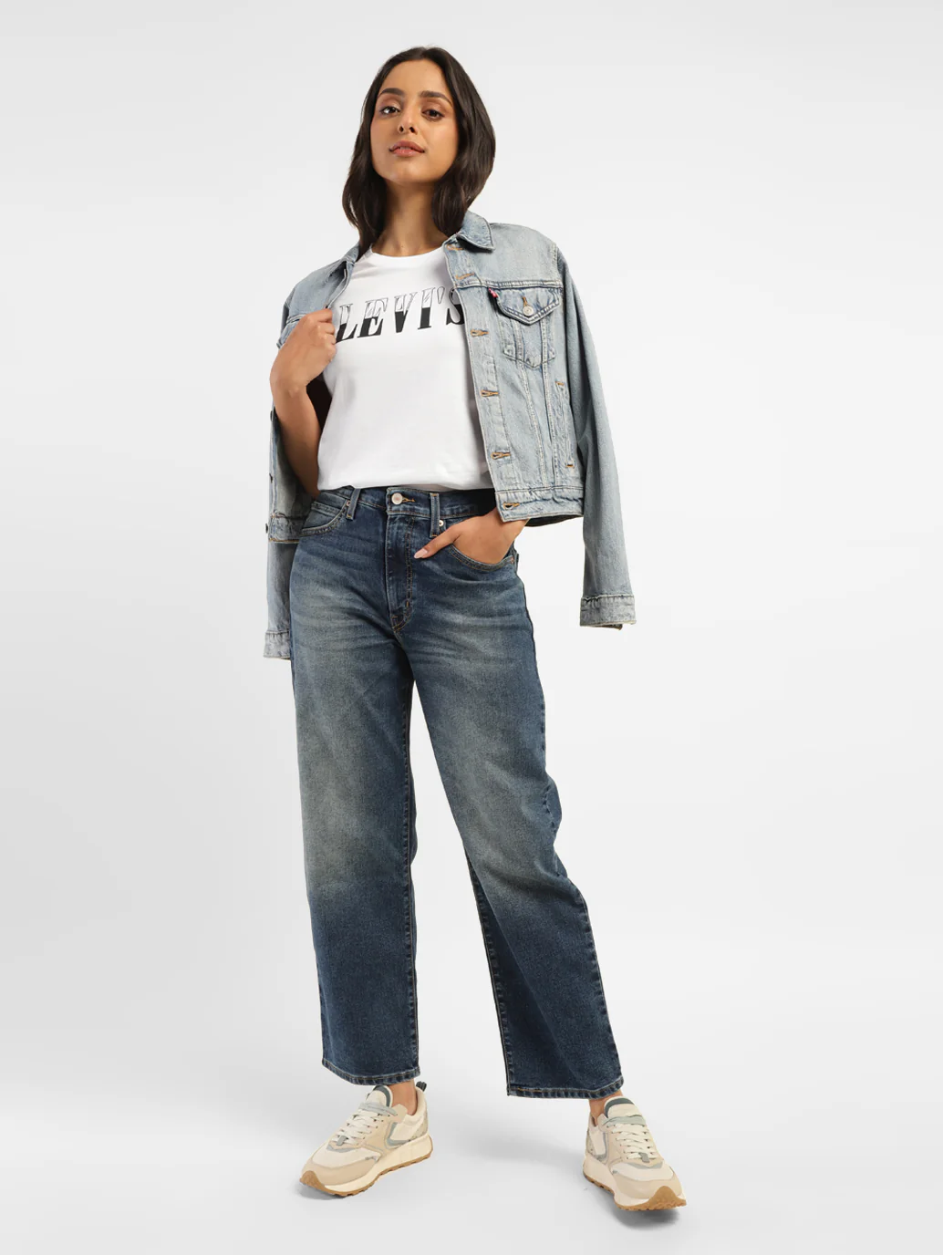 Women's Brand Logo Crew Neck T-shirt - Image 7