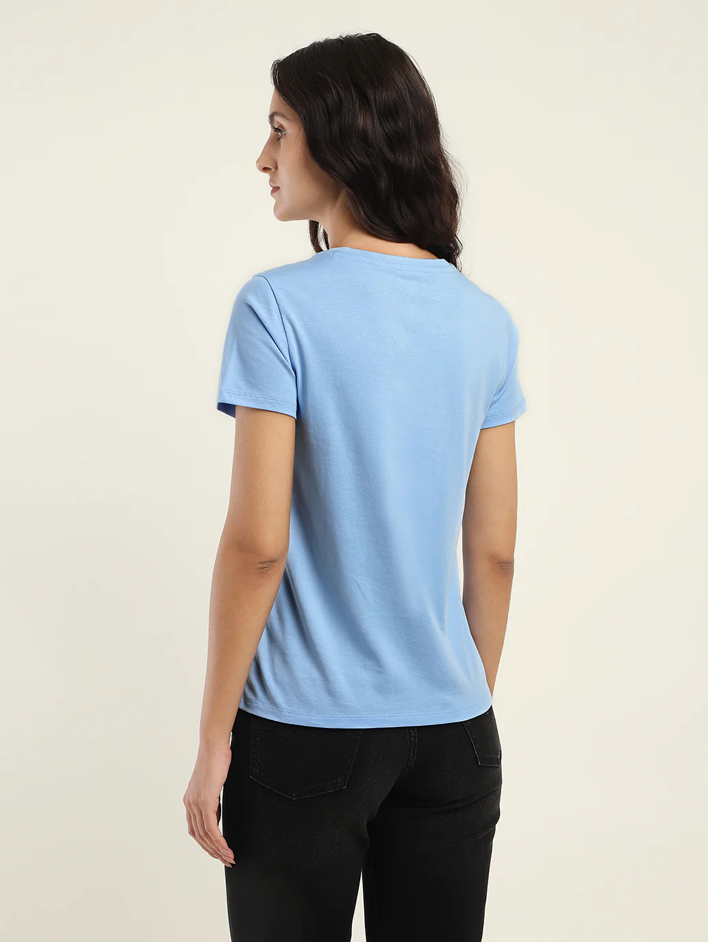 Women's Brand Logo Crew Neck T-Shirt - Image 2