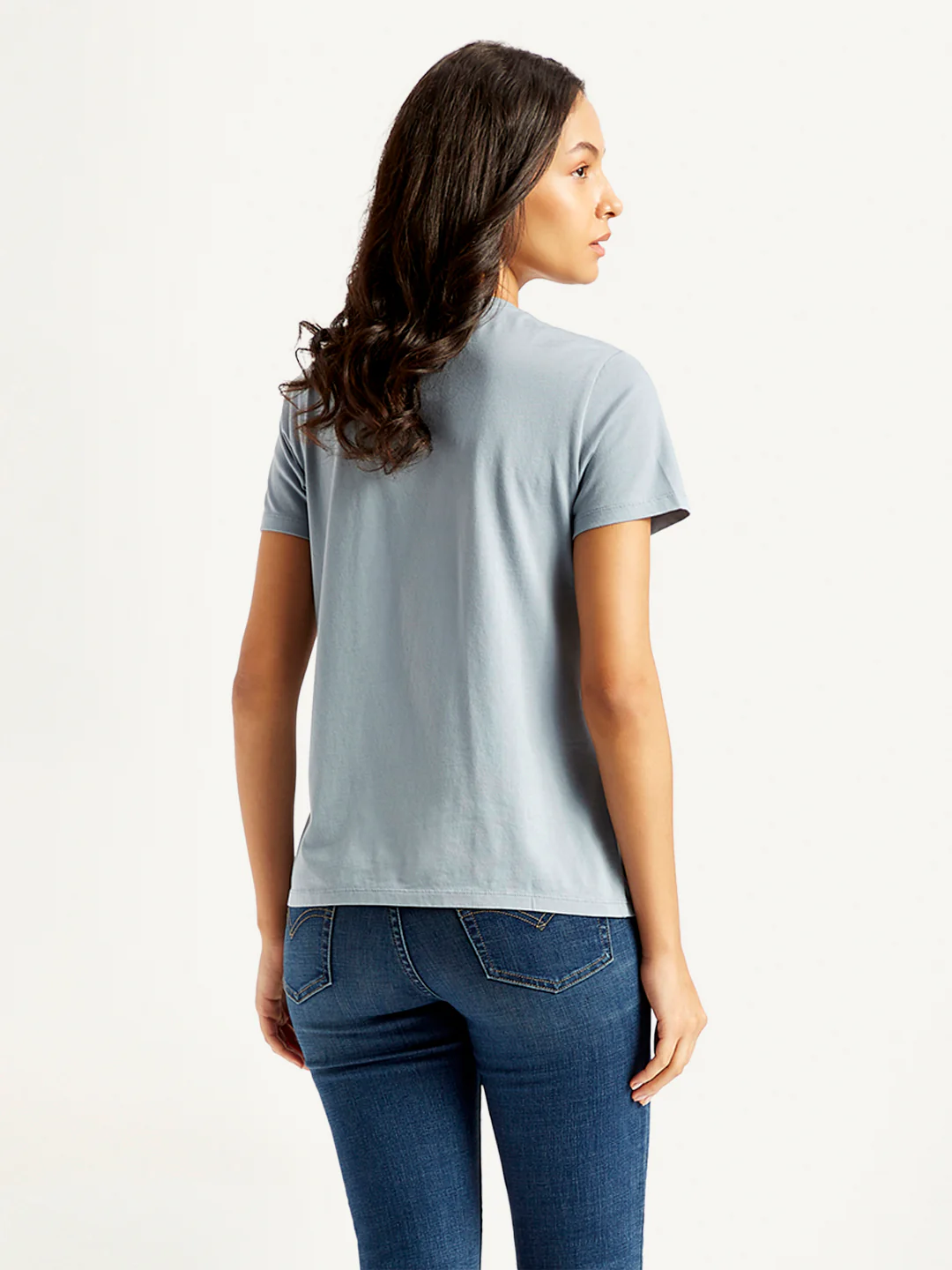 Women's Brand Logo Crew Neck T-shirt - Image 3