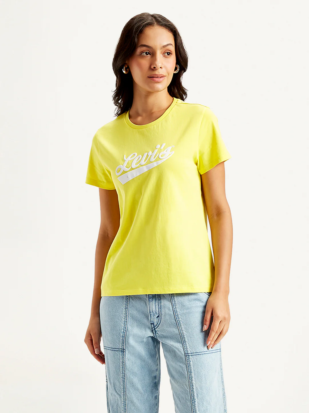 Women's Brand Logo Crew Neck T-shirt - Image 2