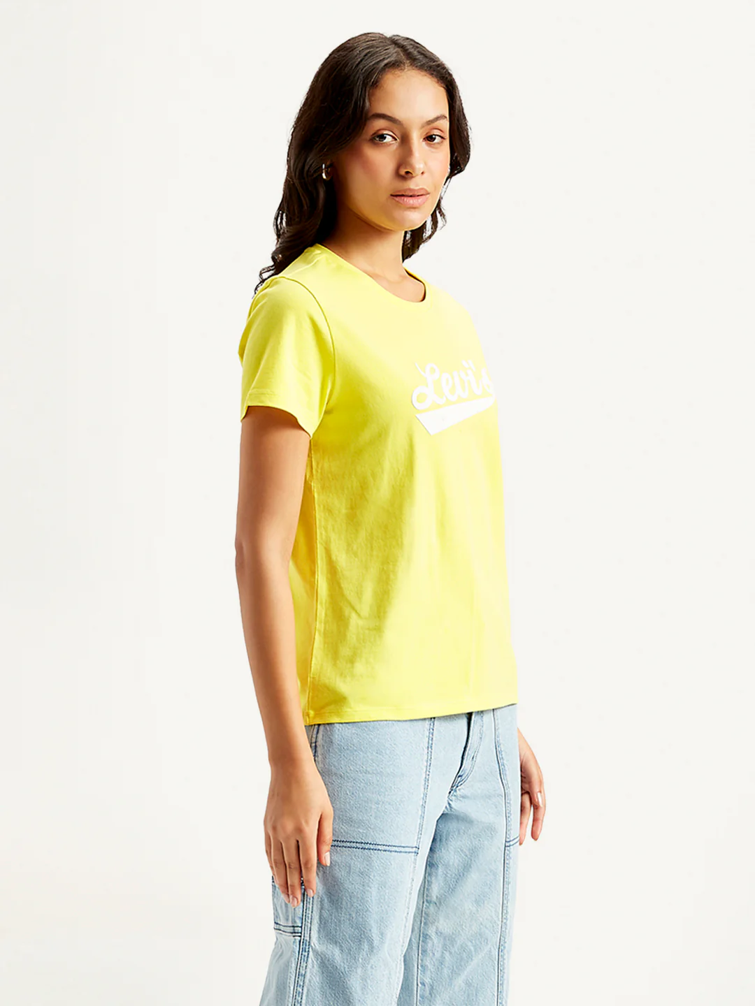 Women's Brand Logo Crew Neck T-shirt - Image 4