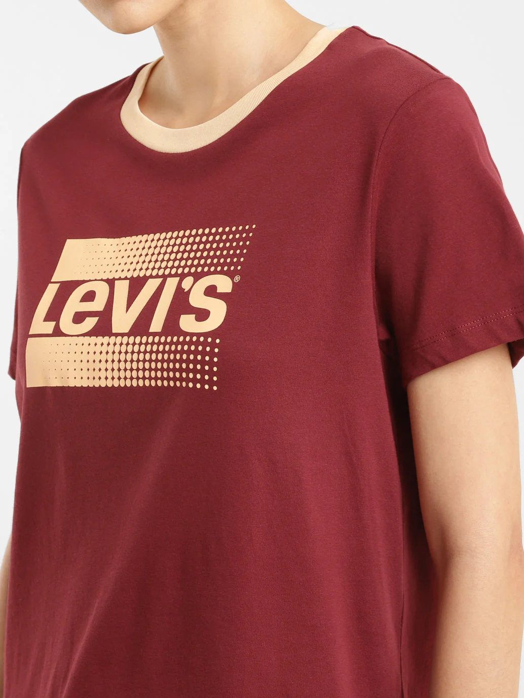 Women's Brand Logo Crew Neck T-shirt - Image 5