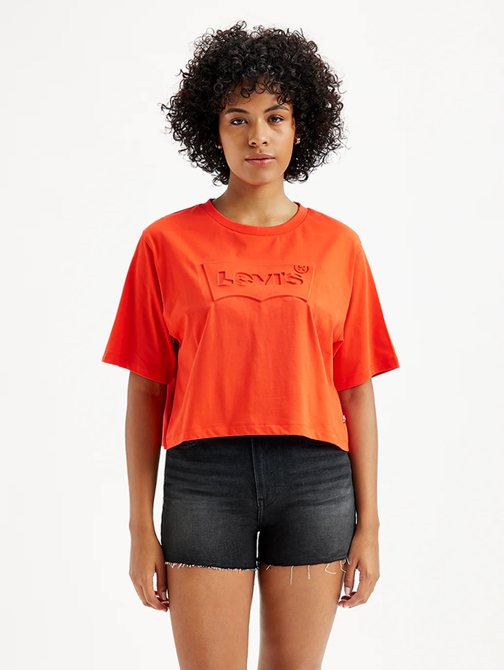 Women's Brand Logo Loose Fit T-Shirt - Image 5