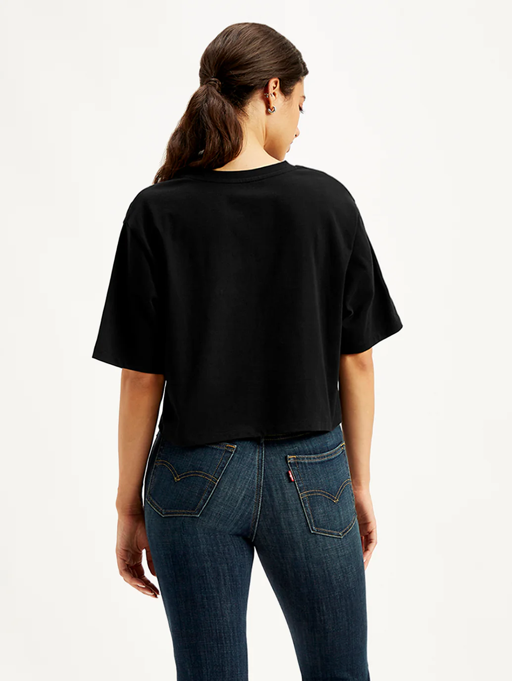 Women's Brand Logo Loose Fit T-Shirt - Image 5