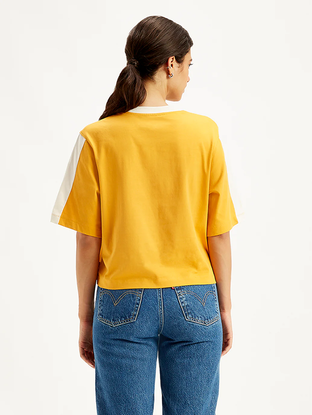 Women's Brand Logo Loose Fit T-Shirt - Image 5