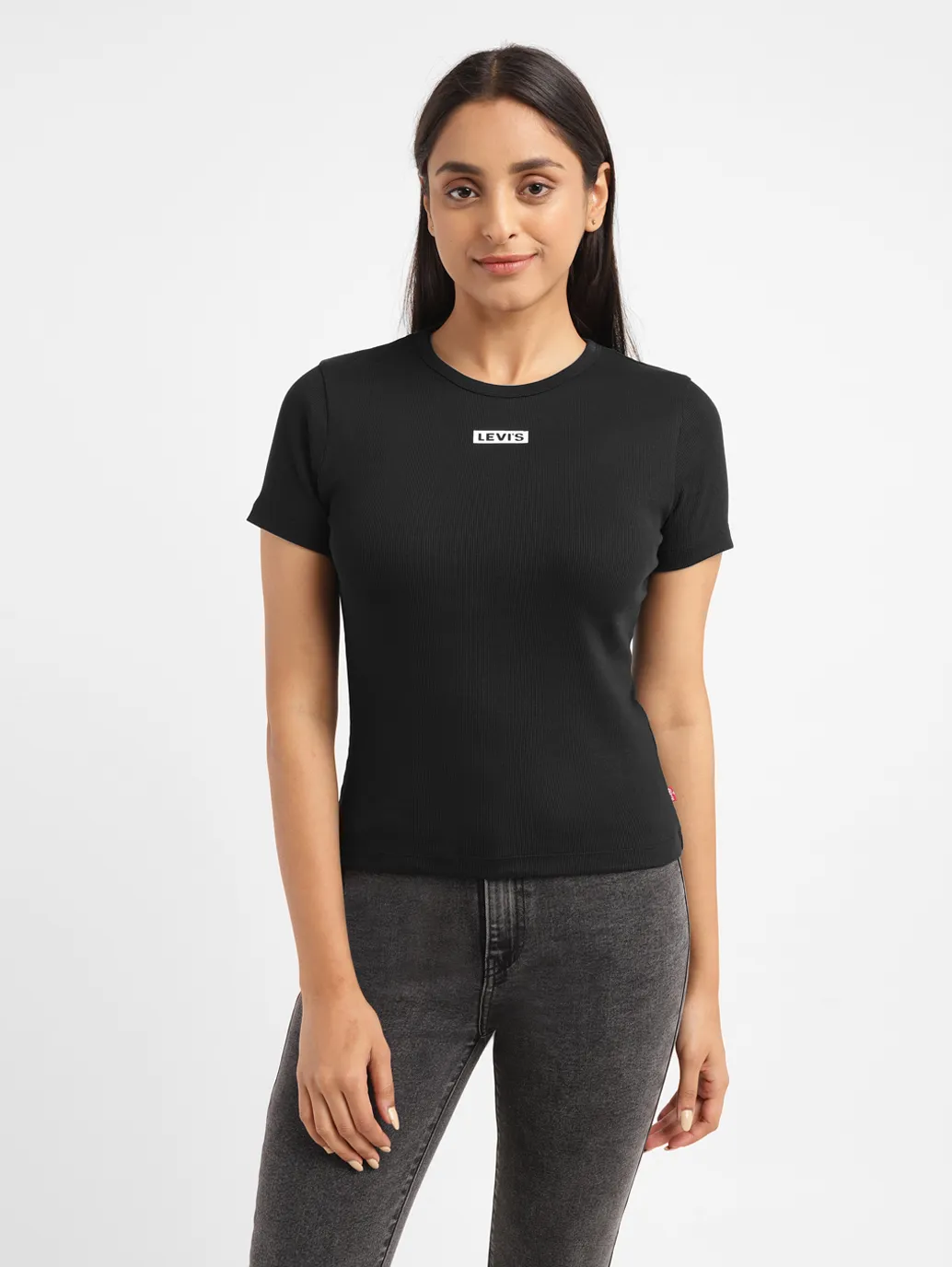 Women's Brand Logo Regular Fit T-shirt - Image 2