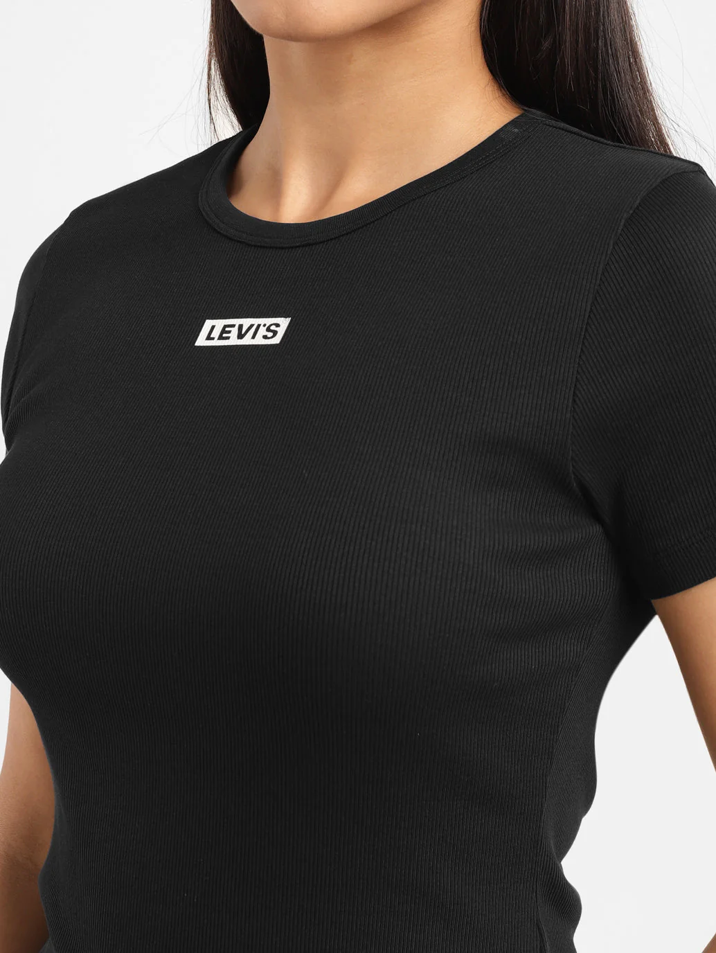 Women's Brand Logo Regular Fit T-shirt - Image 4