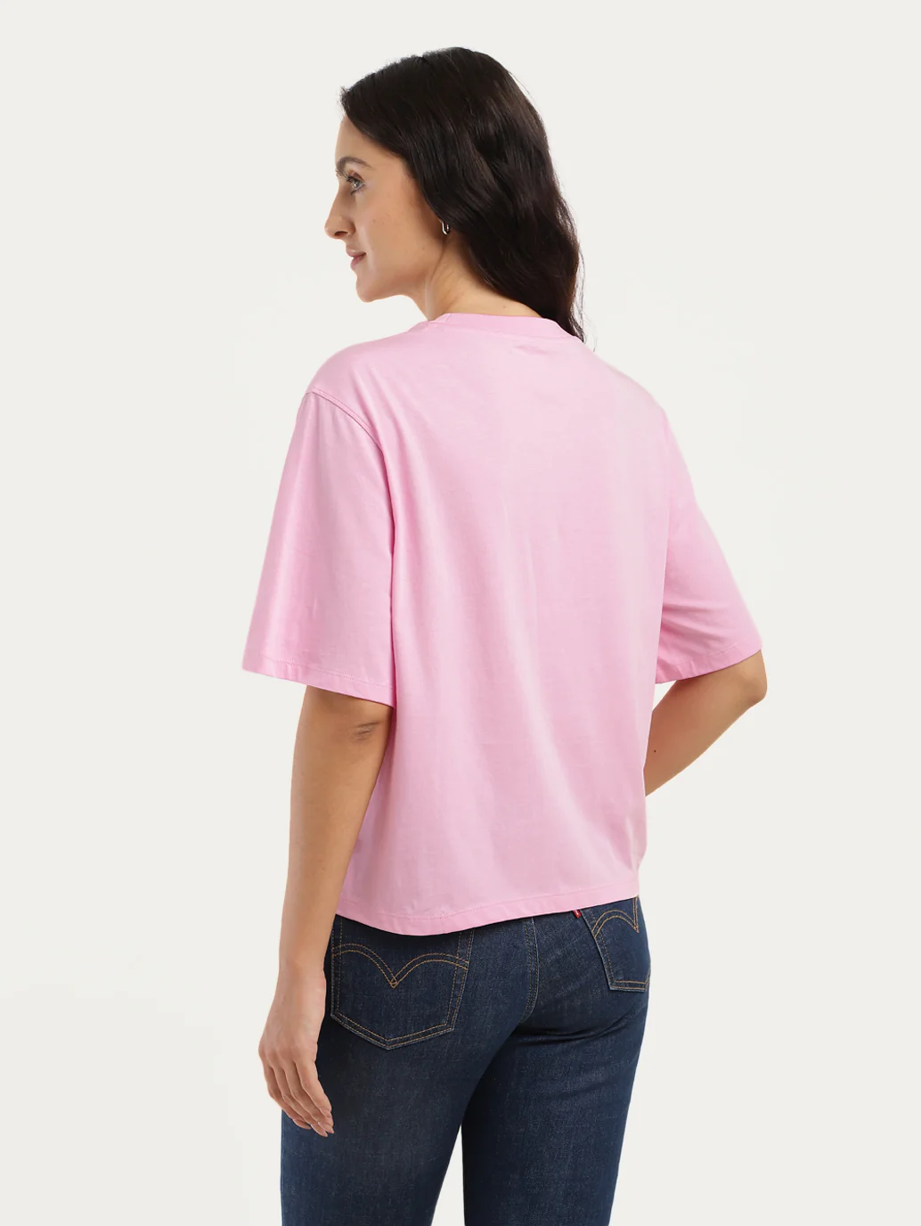 Women's Brand Logo Oversized T-Shirt - Image 3