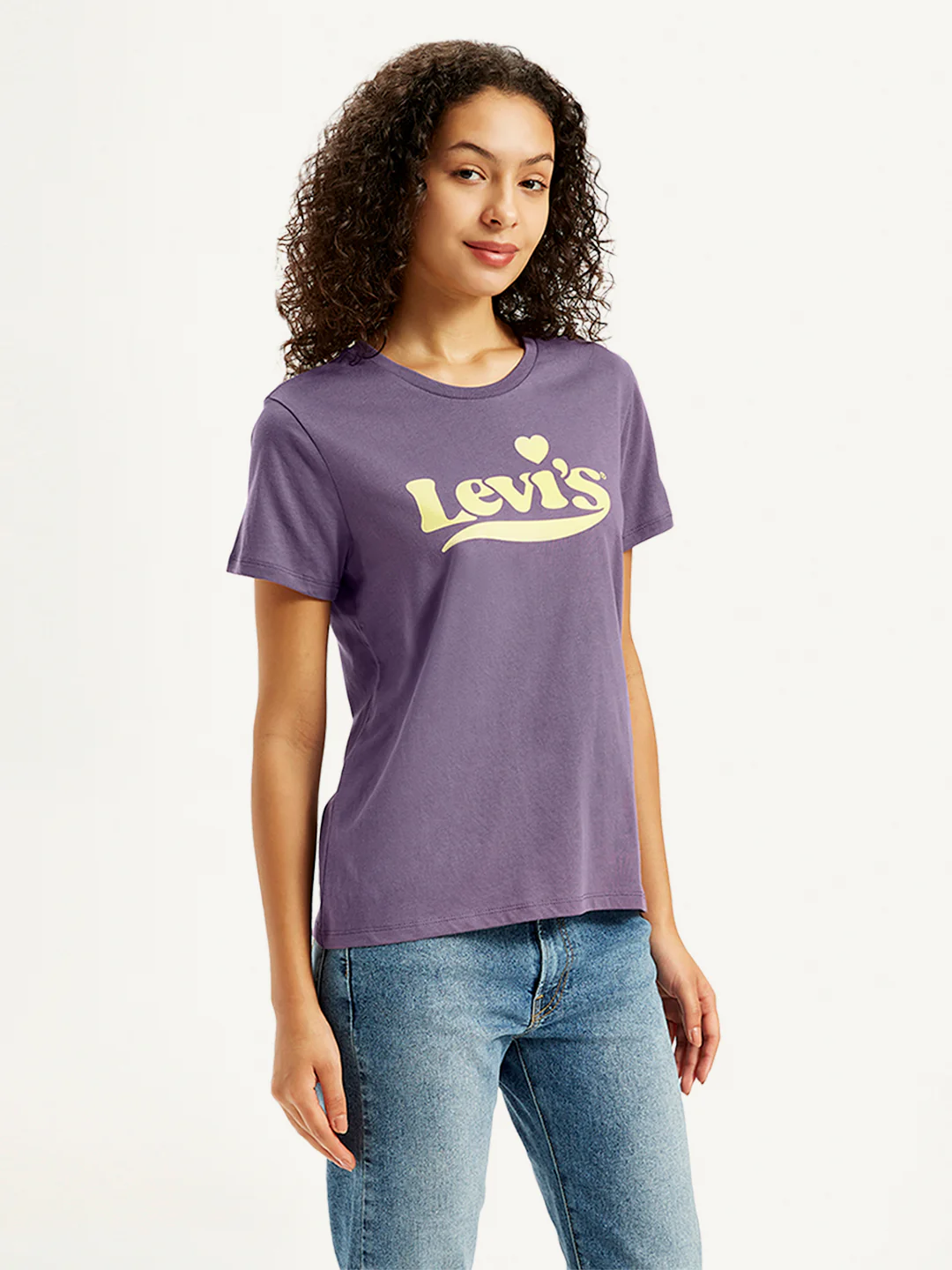 Women's Brand Logo Regular Fit T-Shirt - Image 4