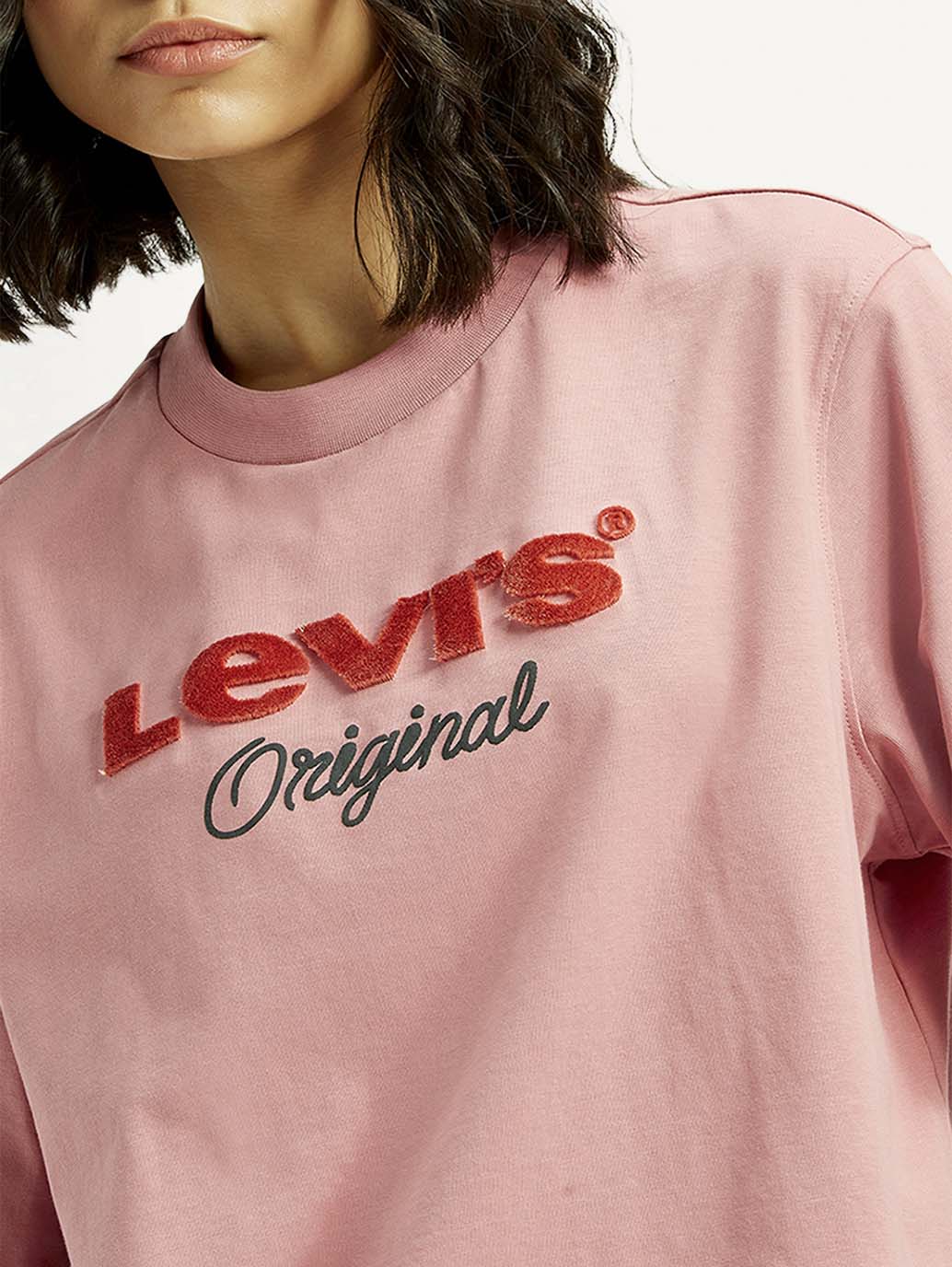 Women's Brand Logo Relaxed Fit T-shirt - Image 4