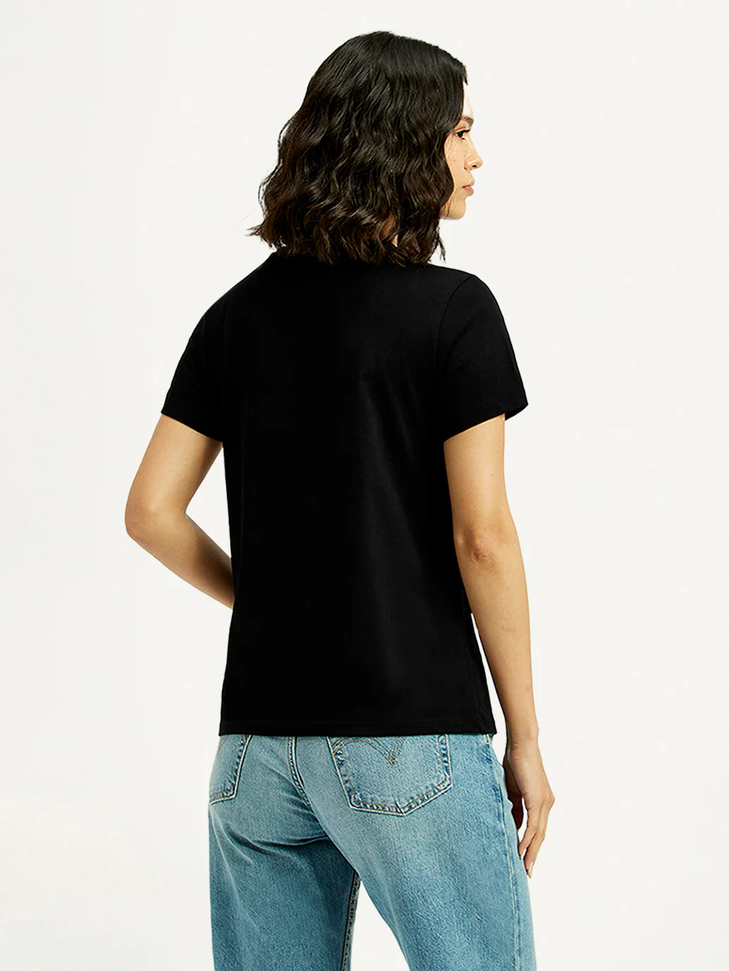 Women's Brand Logo Round Neck T-shirt - Image 2