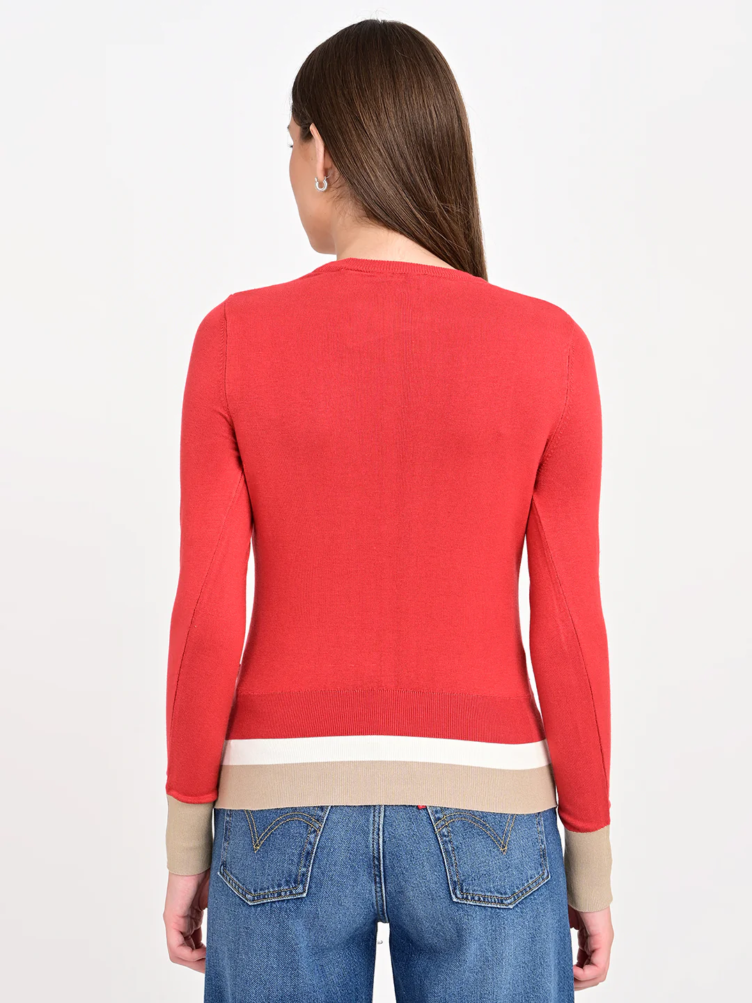 Women's Colorblock Regular Fit Top - Image 6