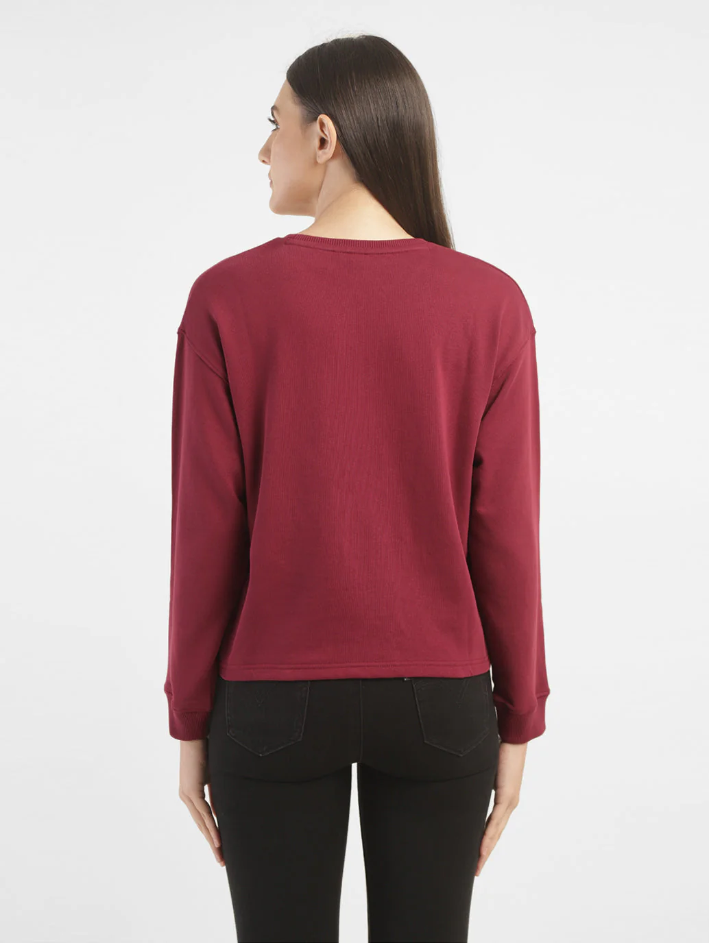 Women's Conversational Crew Neck Sweatshirt - Image 3