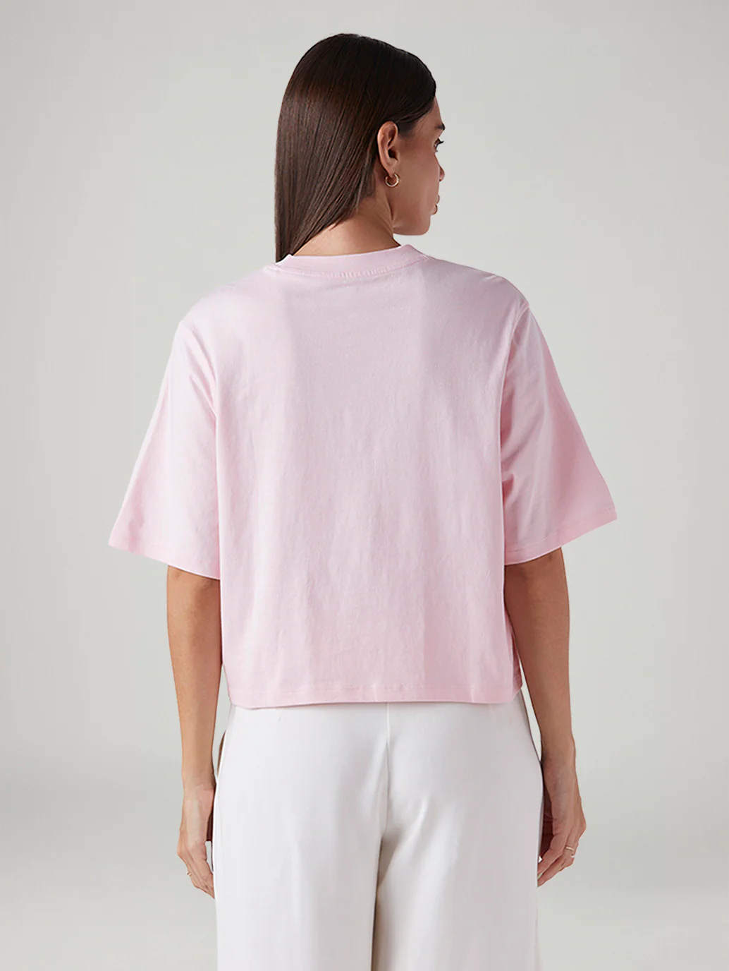 Women's Embroidered Relaxed Fit Embroidery T-Shirt - Image 3