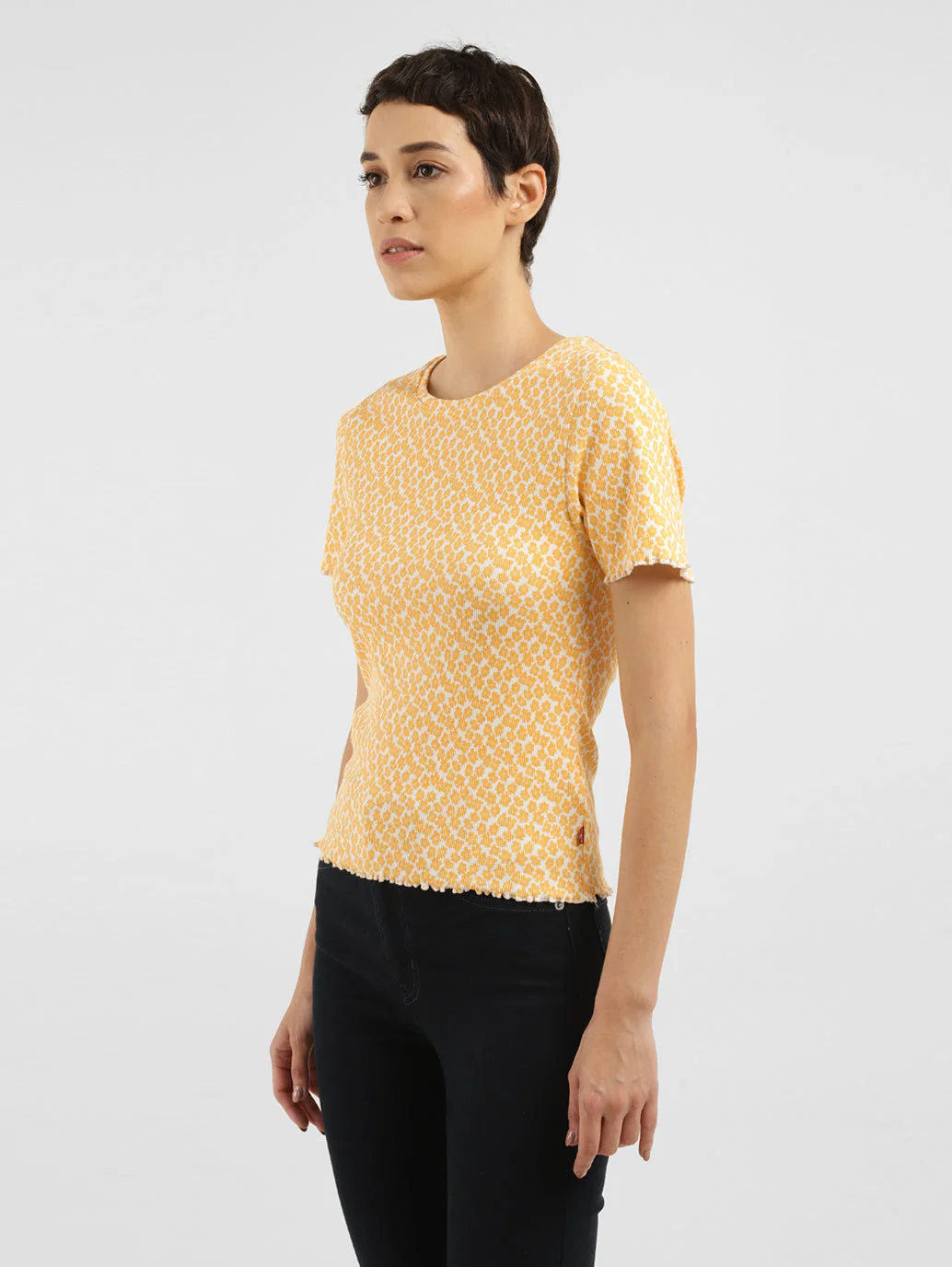 Women's Floral Print Regular Fit Top - Image 4