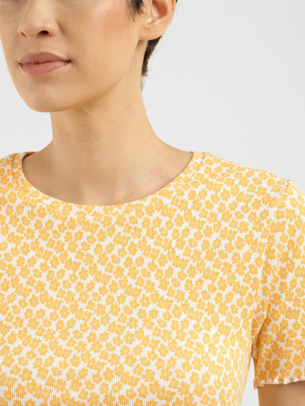Women's Floral Print Regular Fit Top - Image 5