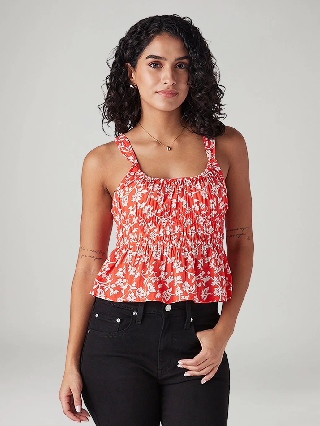 Women's Floral Regular Fit Top