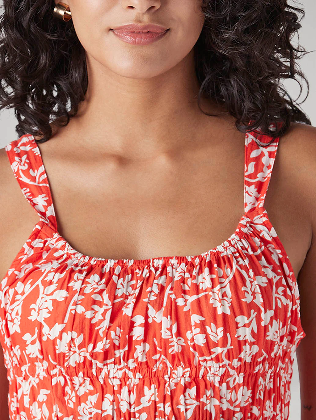 Women's Floral Regular Fit Top - Image 4