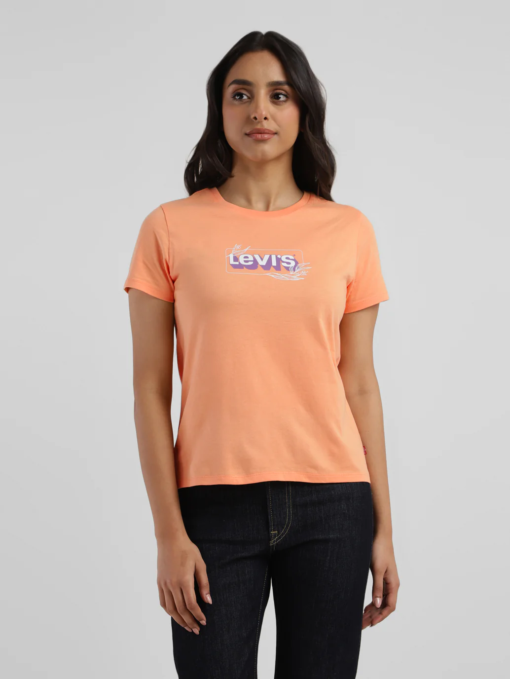 Women's Graphic Print Crew Neck T-shirt - Image 2