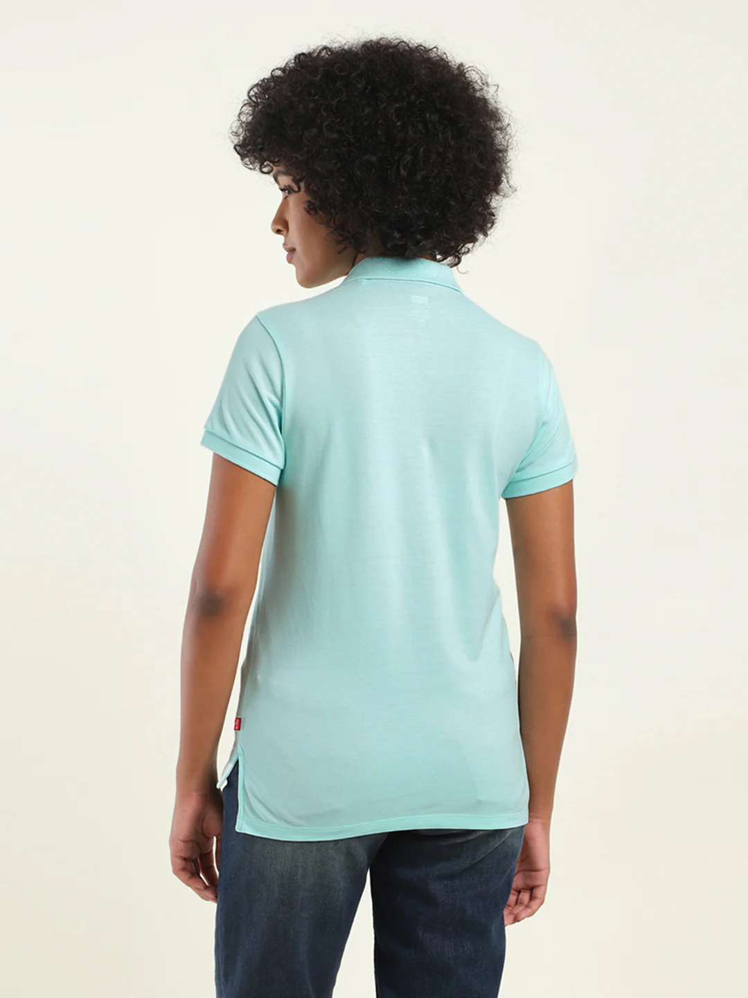 Women's Brand Logo Polo T-Shirt - Image 3
