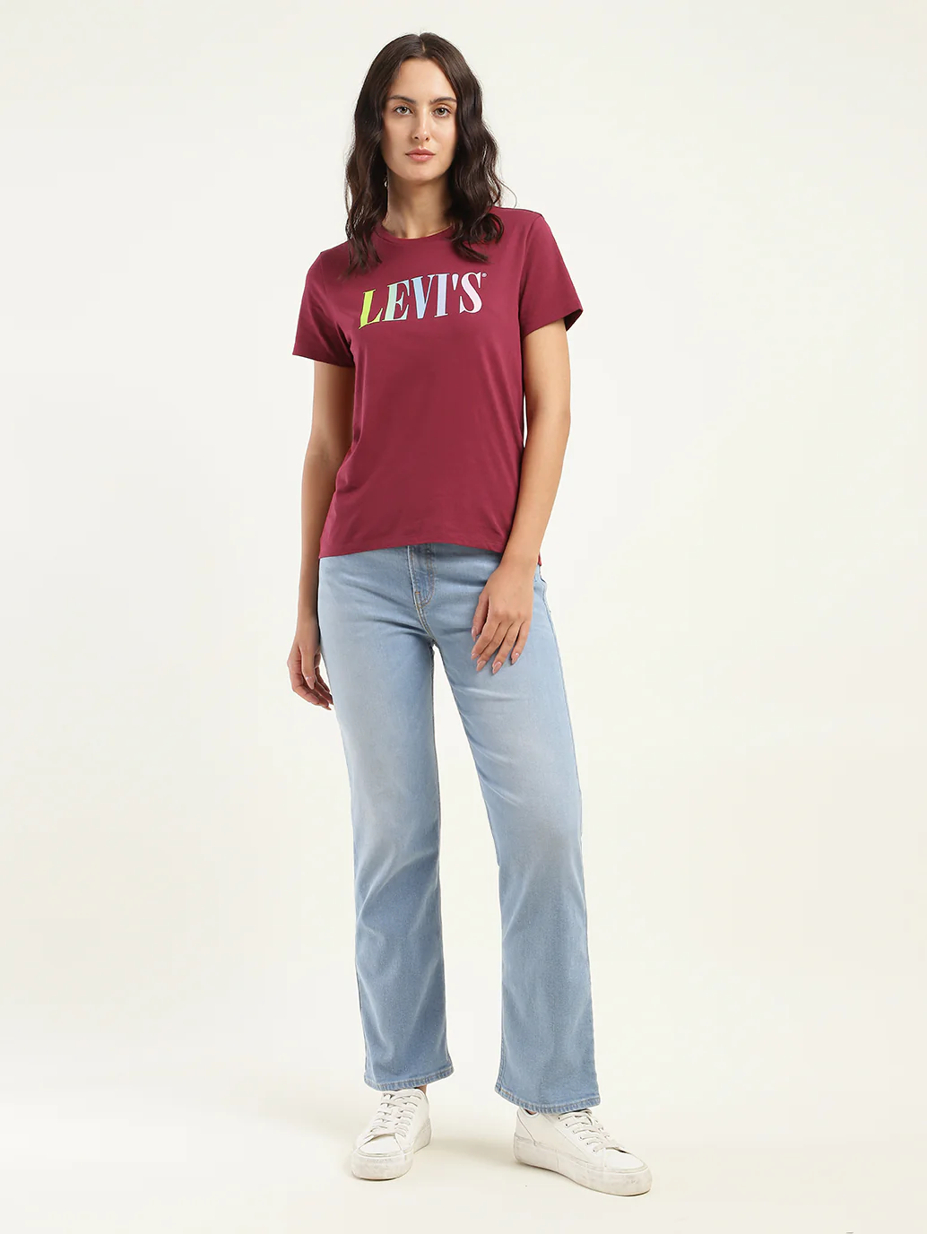 Women's Graphic Print Oversized T-Shirt - Image 2