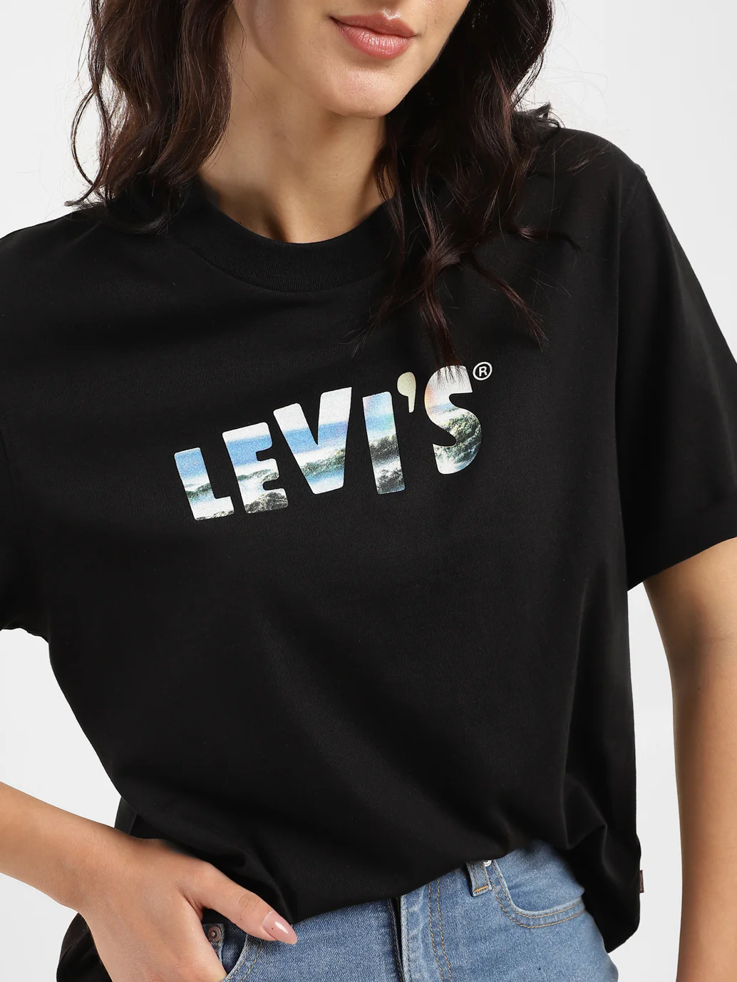 Women's Graphic Print Oversized T-Shirt - Image 6