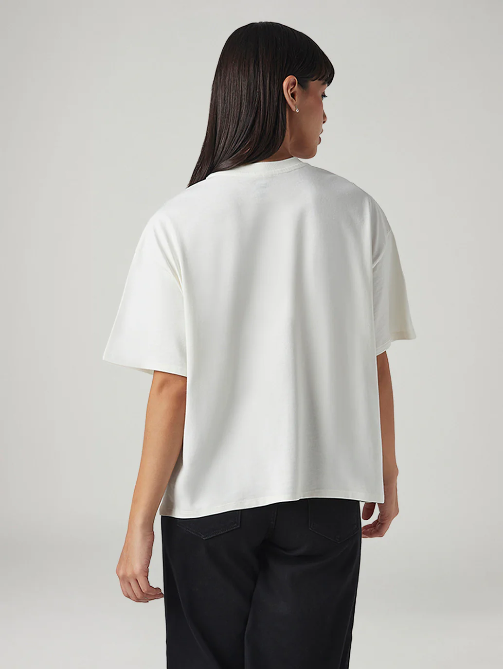 Women's Graphic Print Relaxed Fit Oversized T-Shirt - Image 3