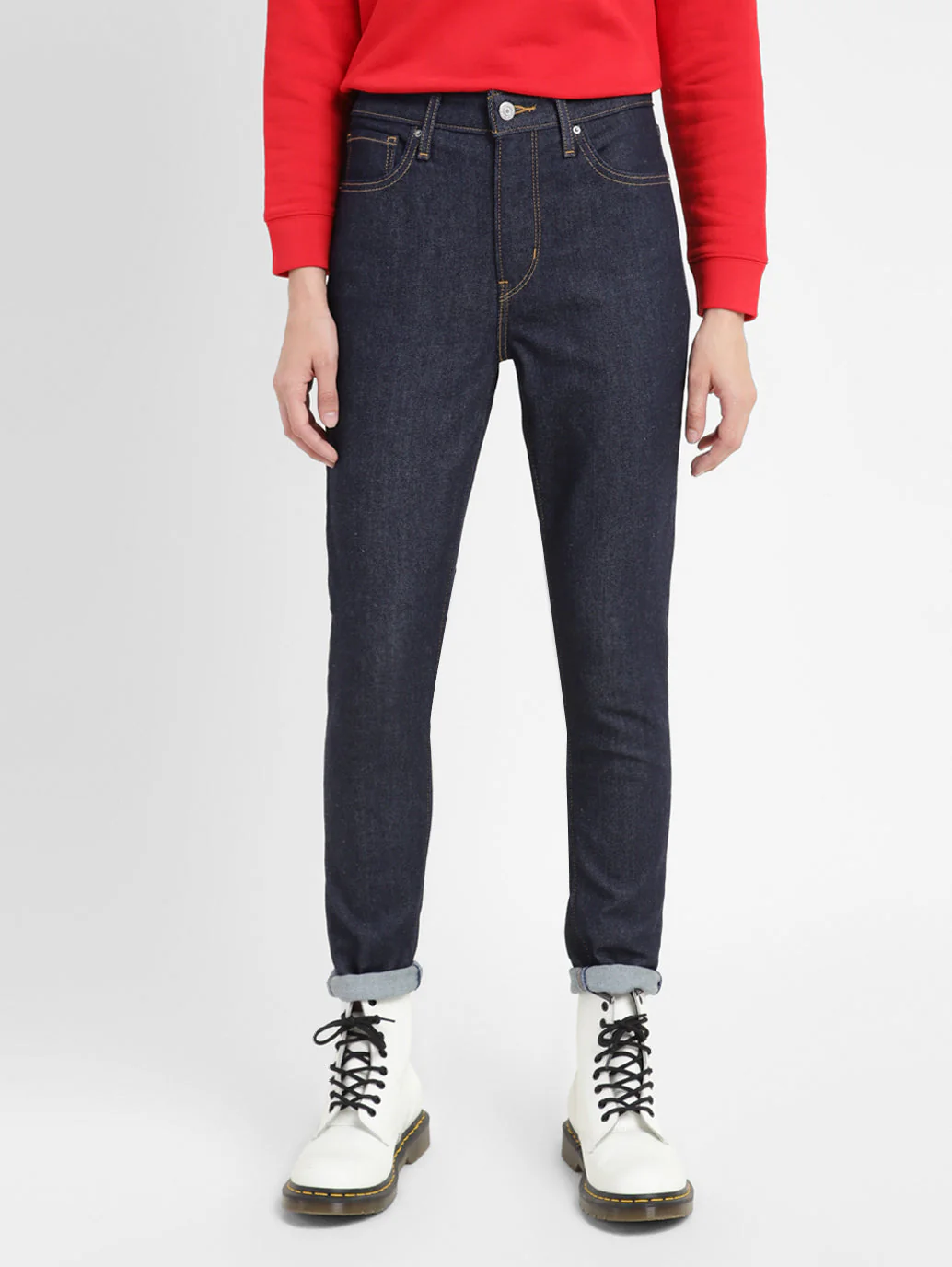 Women's 721 Indigo Skinny Fit High Rise Jeans