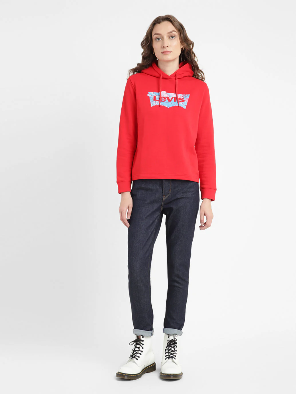 Women's 721 Indigo Skinny Fit High Rise Jeans - Image 8