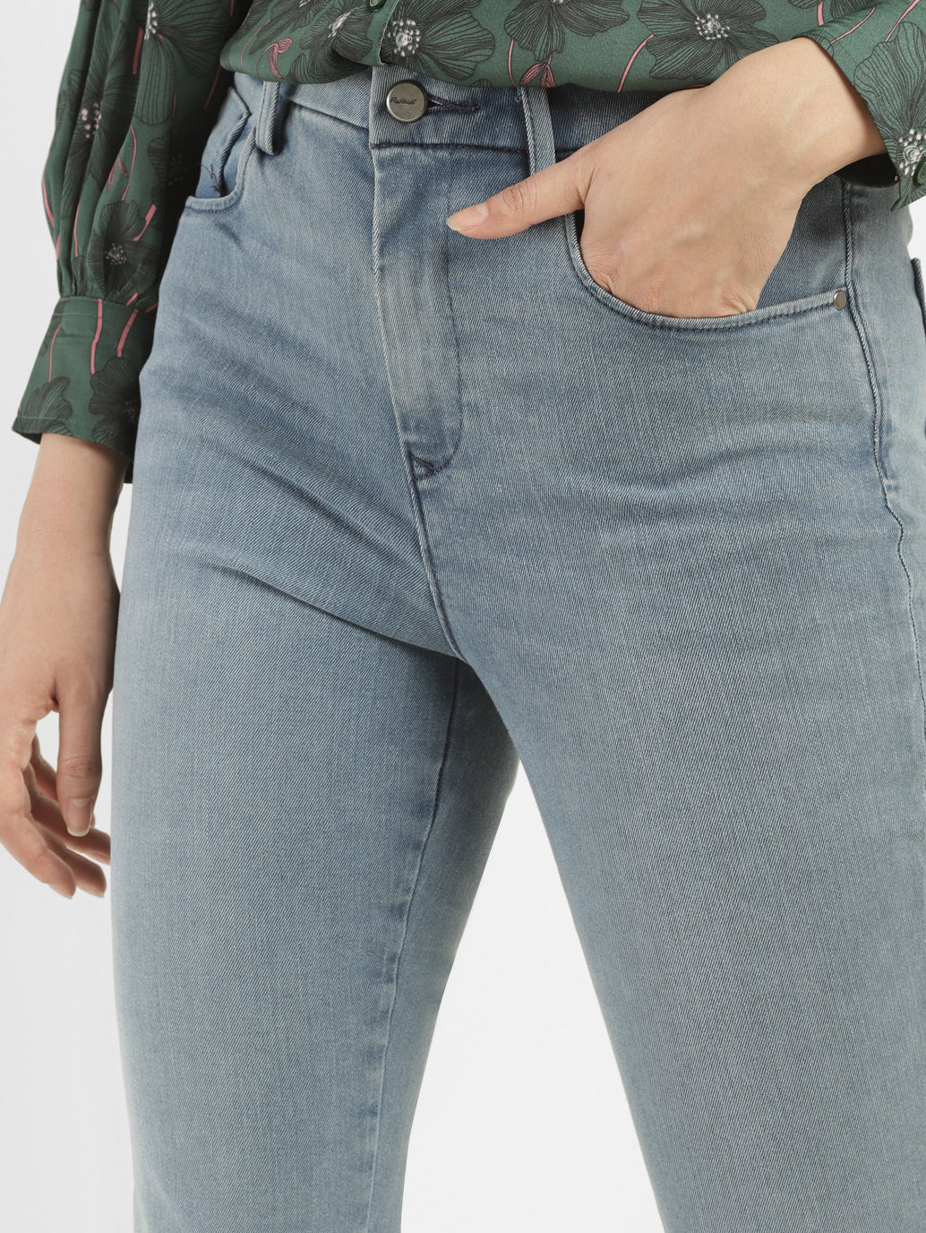 Women's Redloop 725 Blue Bootcut Fit High Rise Jeans - Image 5