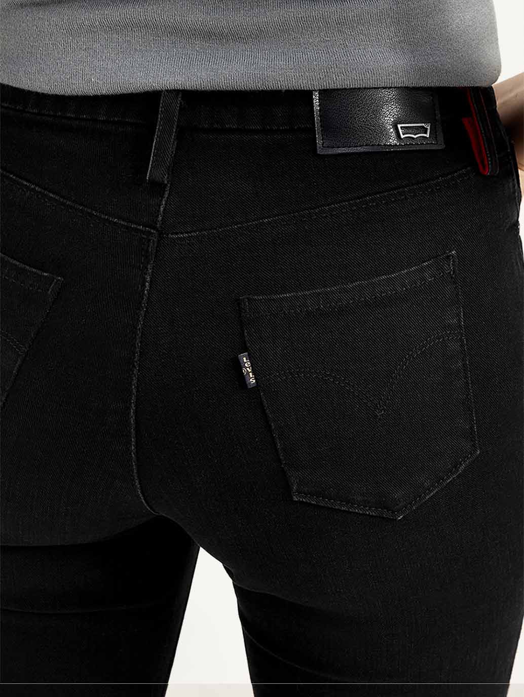 Women's Redloop 725 Black Bootcut Fit High Rise Jeans - Image 5