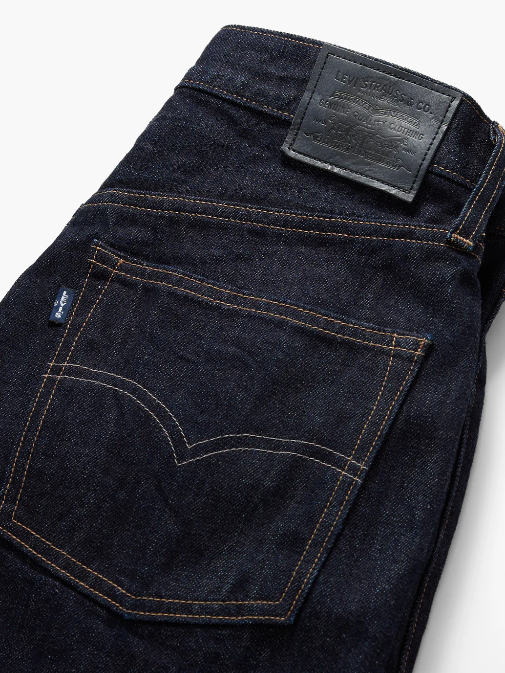 Women's Navy Blue Barrel Loose Fit High Rise Jeans - Image 8