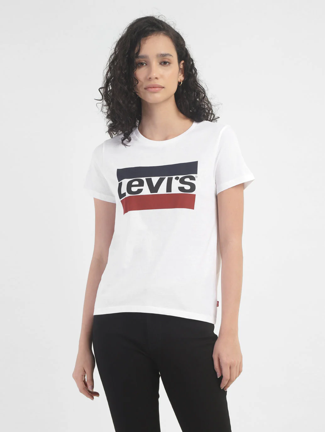 Women's Brand Logo Crew Neck T-shirt - Image 2