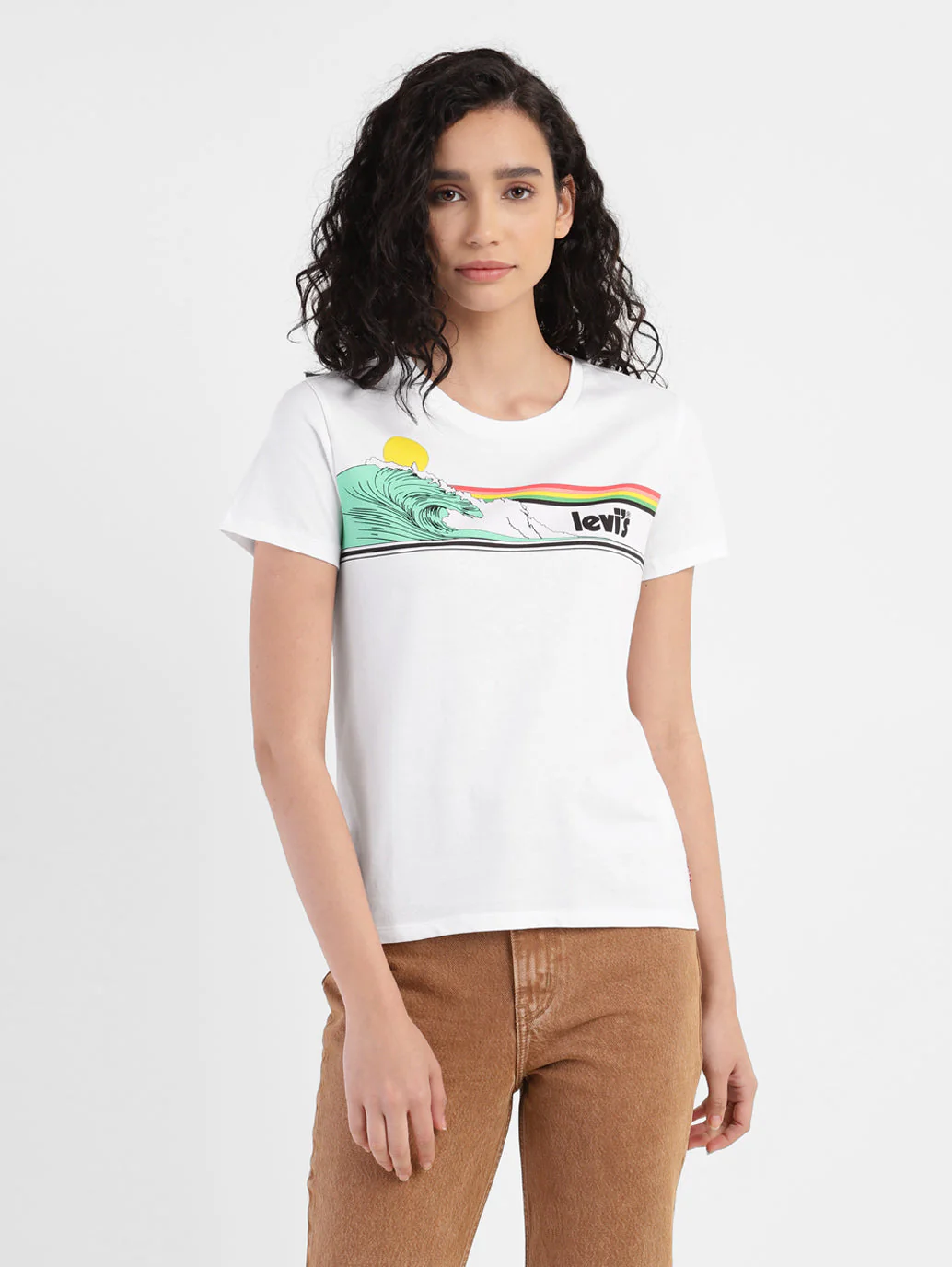Women's Graphic Regular Fit T-shirt - Image 2