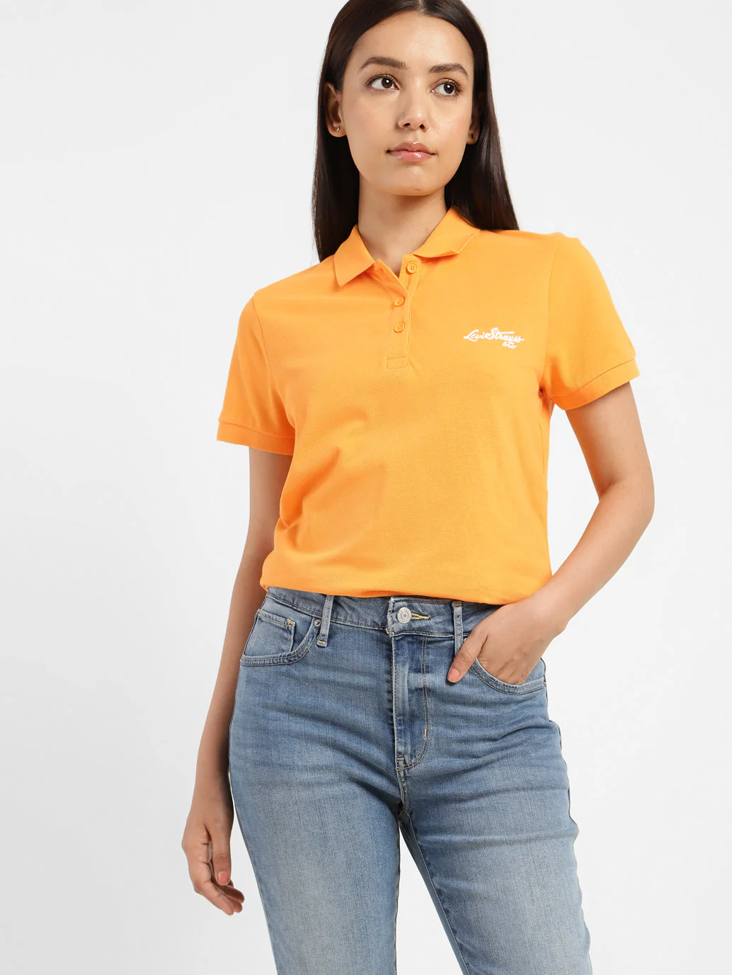 Women's Solid Polo T-shirt - Image 12
