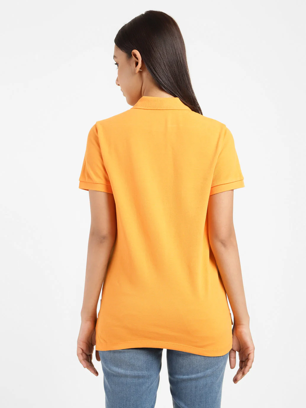 Women's Solid Polo T-shirt - Image 3