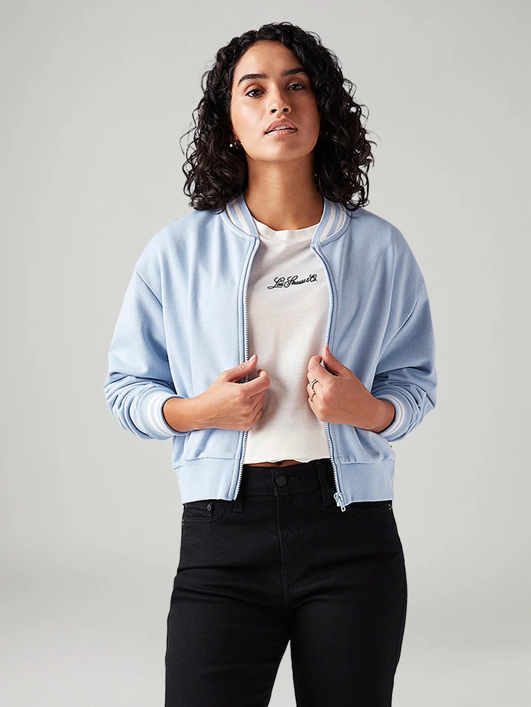 Women's Brand Logo Printed Regular Fit Sweatshirt - Image 5